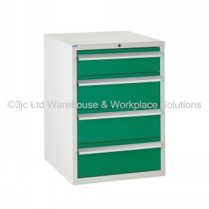 Euroslide Storage Cabinet 4 Drawer 825mm